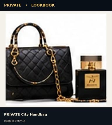 PRIVATE City Handbag, view 3