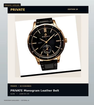 PRIVATE Monogram Sunglasses, view 4