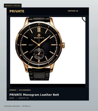 PRIVATE Monogram Sunglasses, view 5