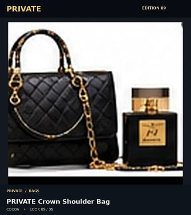 PRIVATE Crown Shoulder Bag, view 5