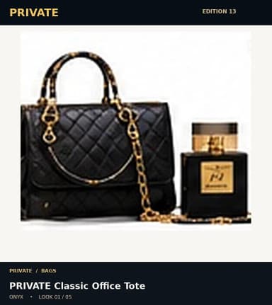 PRIVATE Classic Office Tote, view 1