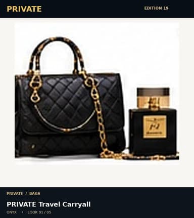 PRIVATE Travel Carryall, view 1