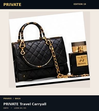 PRIVATE Travel Carryall, view 4