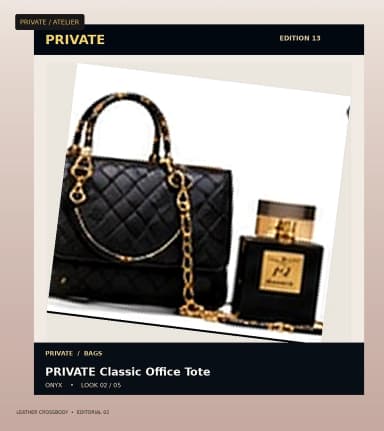 PRIVATE Leather Crossbody, view 2