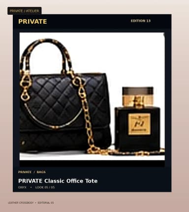 PRIVATE Leather Crossbody, view 5