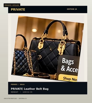 PRIVATE Executive Briefcase, view 2