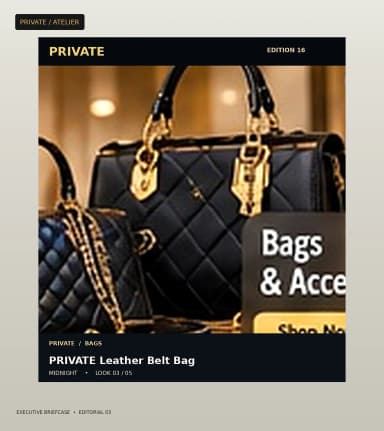 PRIVATE Executive Briefcase, view 3