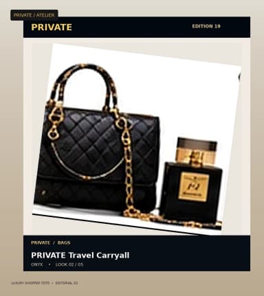 PRIVATE Luxury Shopper Tote, view 2