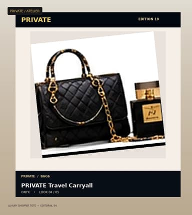 PRIVATE Luxury Shopper Tote, view 4