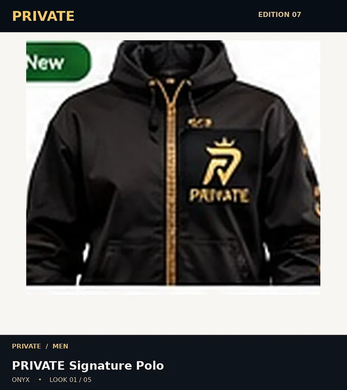 PRIVATE Signature Polo