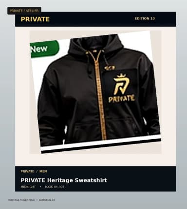 PRIVATE Heritage Rugby Polo, view 4