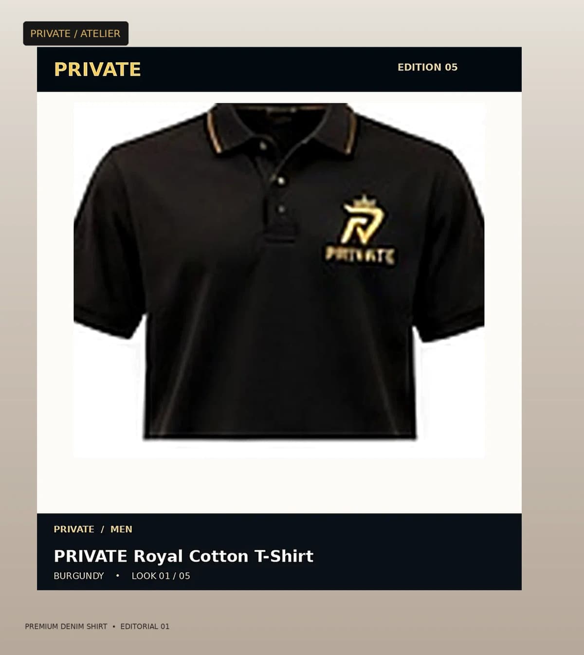 PRIVATE Premium Denim Shirt