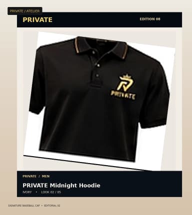 PRIVATE Signature Baseball Cap, view 2