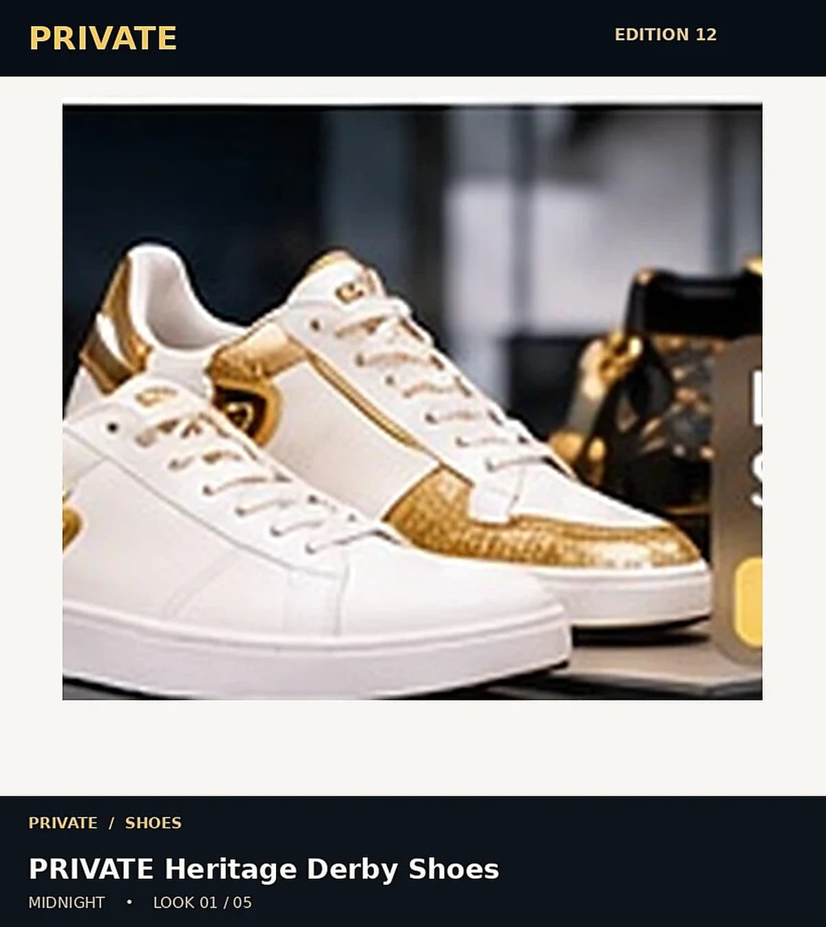 PRIVATE Heritage Derby Shoes