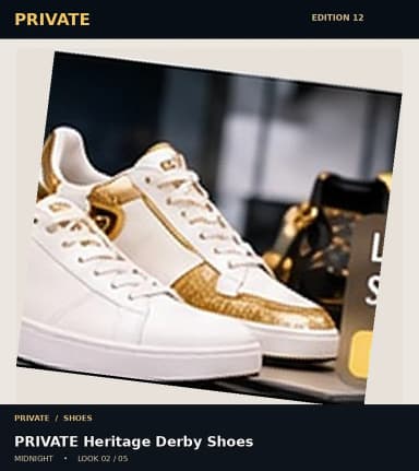 PRIVATE Heritage Derby Shoes, view 2