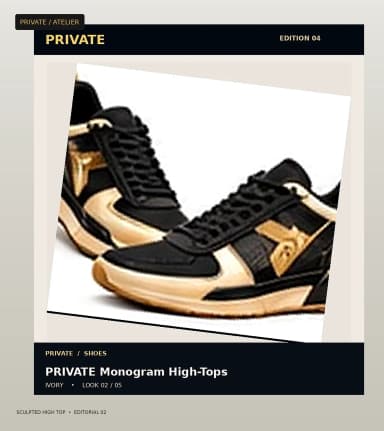 PRIVATE Sculpted High Top, view 2