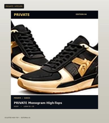 PRIVATE Sculpted High Top, view 3