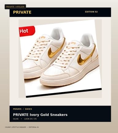 PRIVATE Chunky Lifestyle Sneaker, view 4