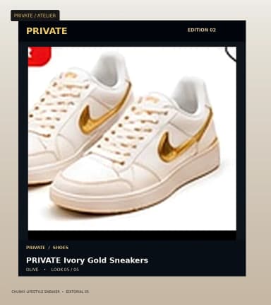 PRIVATE Chunky Lifestyle Sneaker, view 5