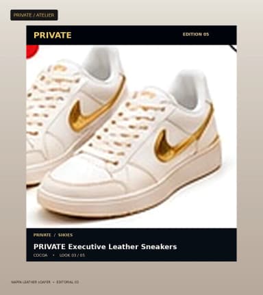 PRIVATE Nappa Leather Loafer, view 3