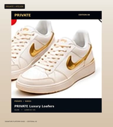 PRIVATE Signature Platform Shoe, view 3