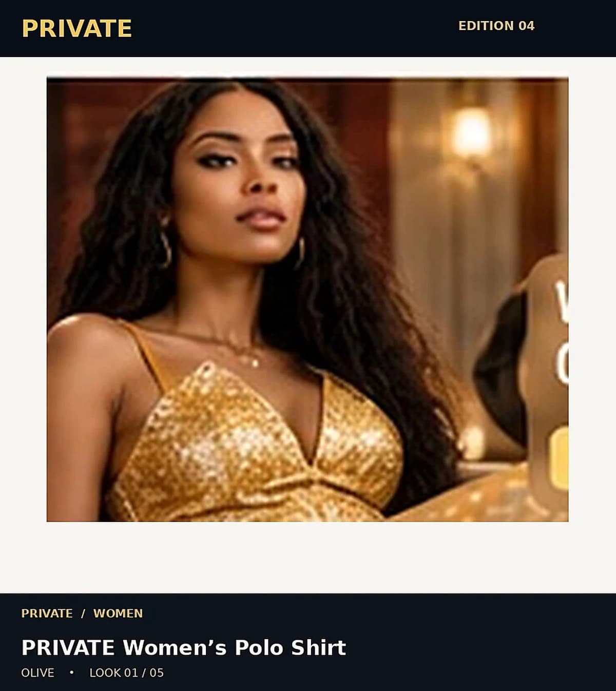 PRIVATE Women’s Polo Shirt