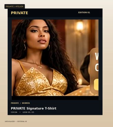 PRIVATE Satin Blazer, view 5