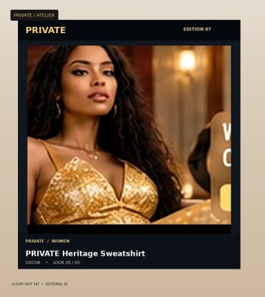PRIVATE Luxury Knit Set, view 5