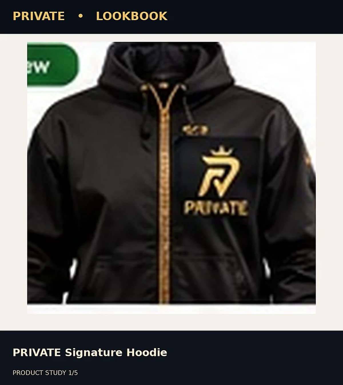 PRIVATE Signature Hoodie