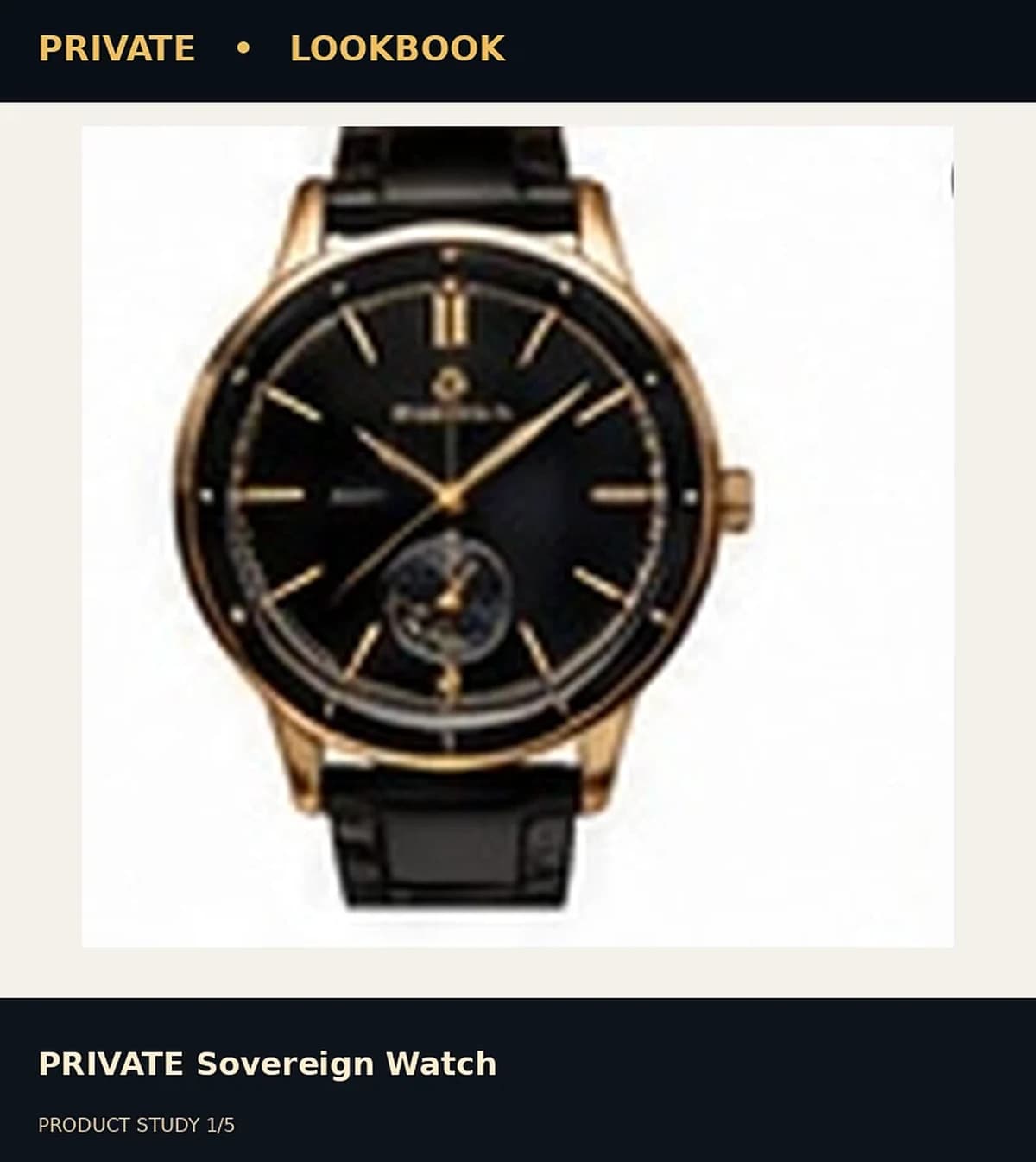 PRIVATE Sovereign Watch